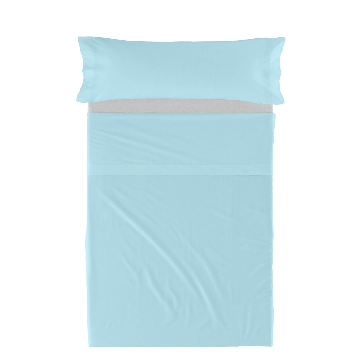 Bedding set HappyFriday BASIC KIDS Blue Single 2 Pieces